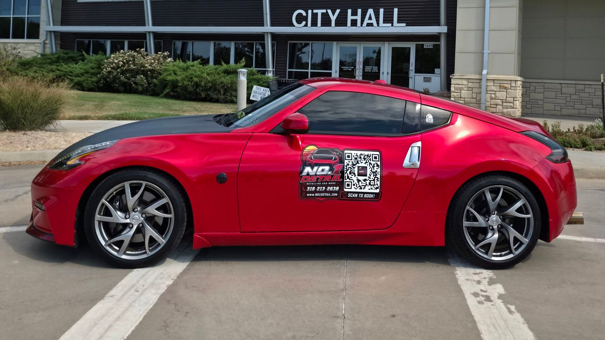 No. 1 Detail branded Nissan 370Z